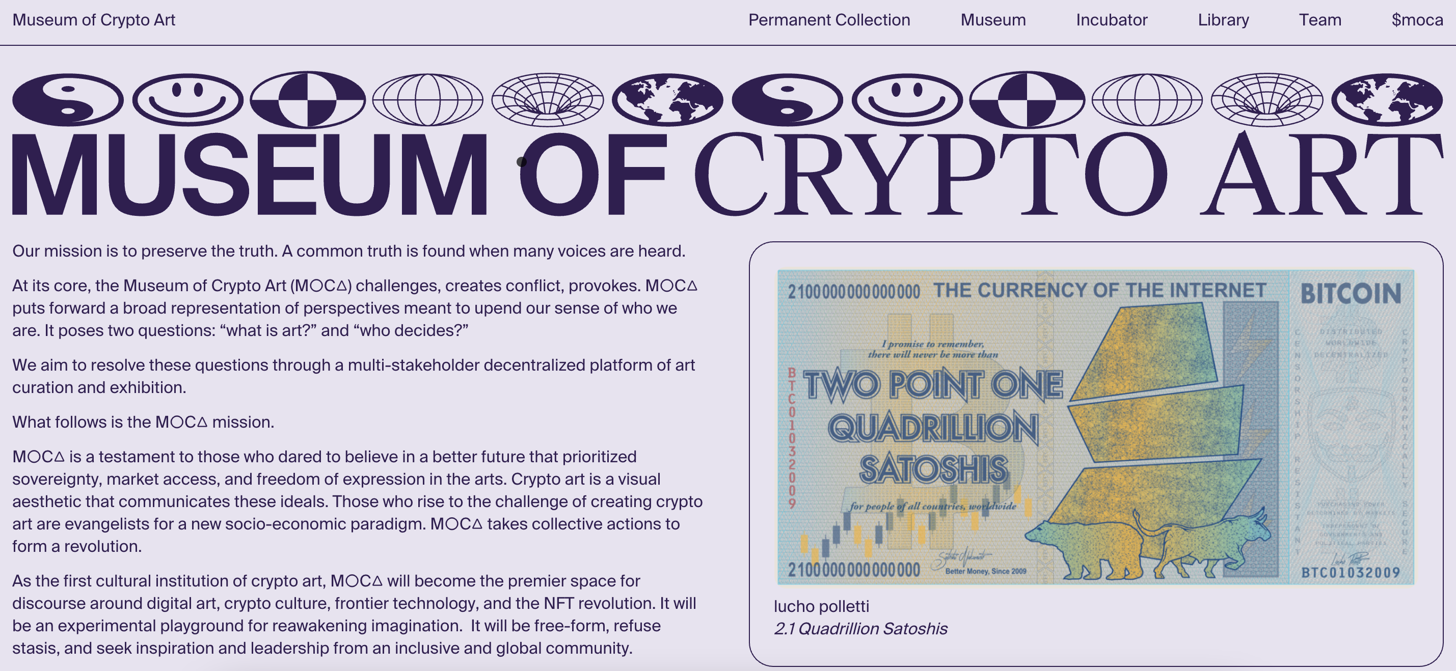 Curating Culture: The Museum of Crypto Art | Messari