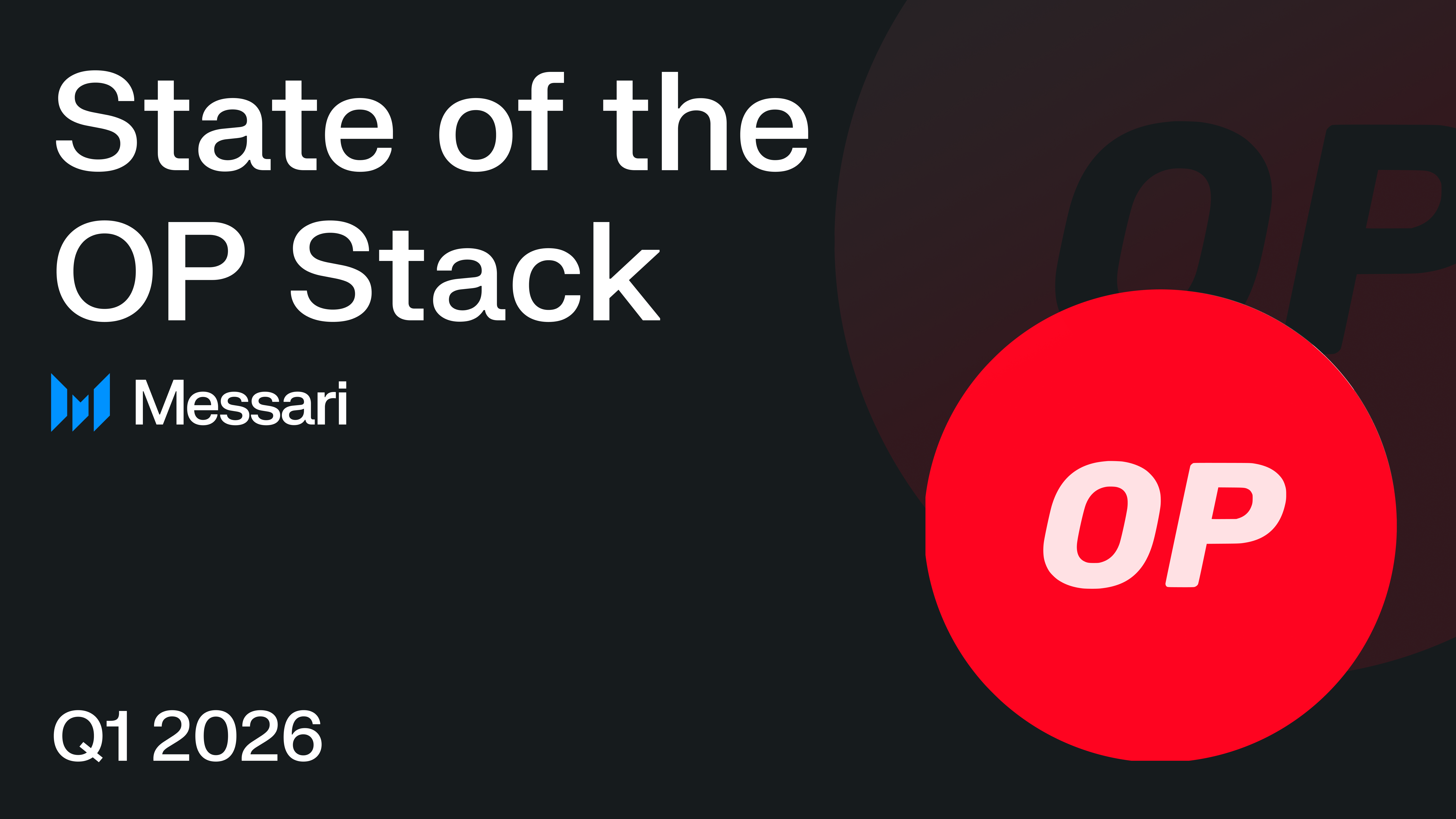 State of the OP Stack Q1 2026 | Messari