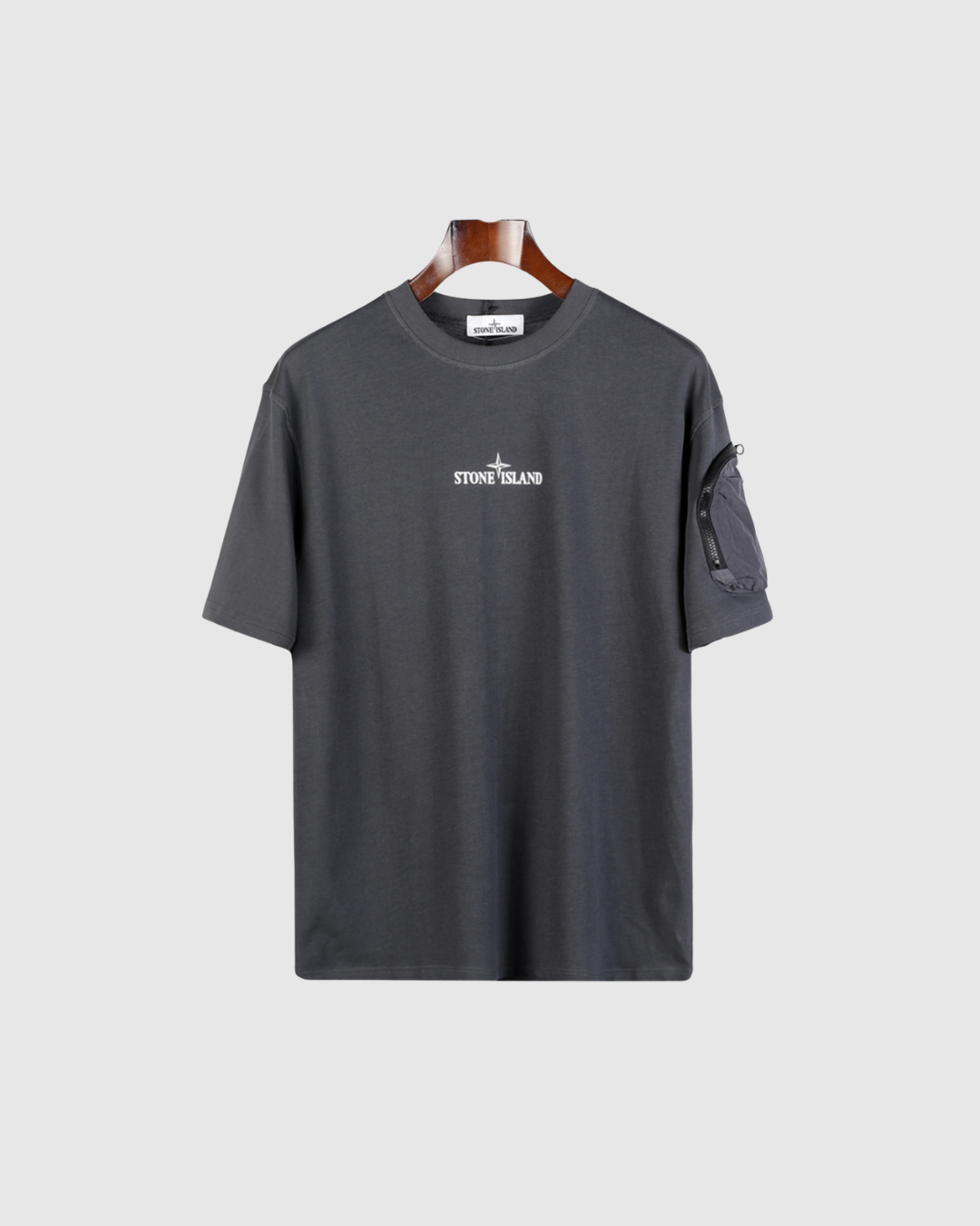 Stone Island Cotton Zipped-Pocket T-Shirt - image 3