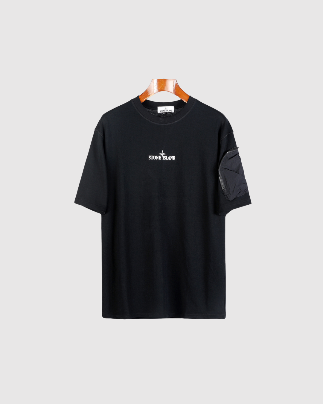Stone Island Patch-Pocket Cotton T-Shirt