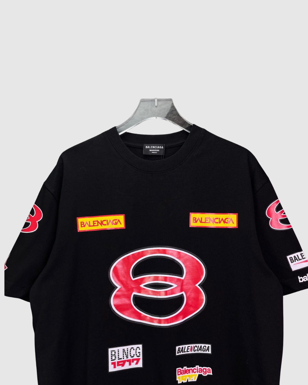 Balenciaga Sponsor Logos Oversized T-shirt - image 7