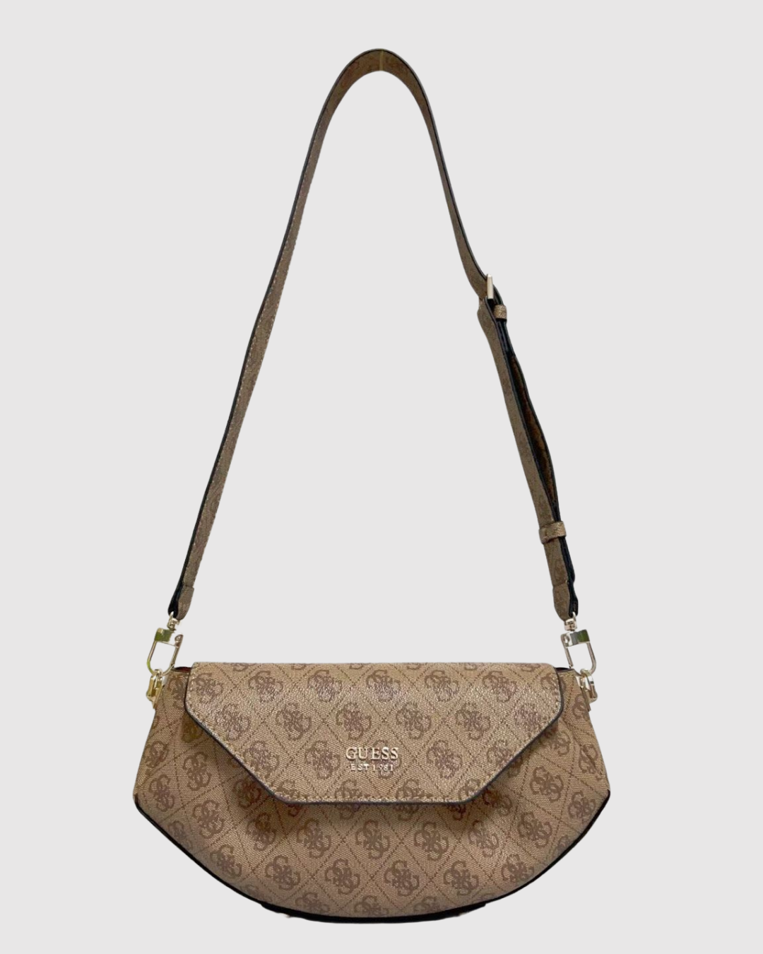 Guess Eco Brenton Flap Shoulder Bag