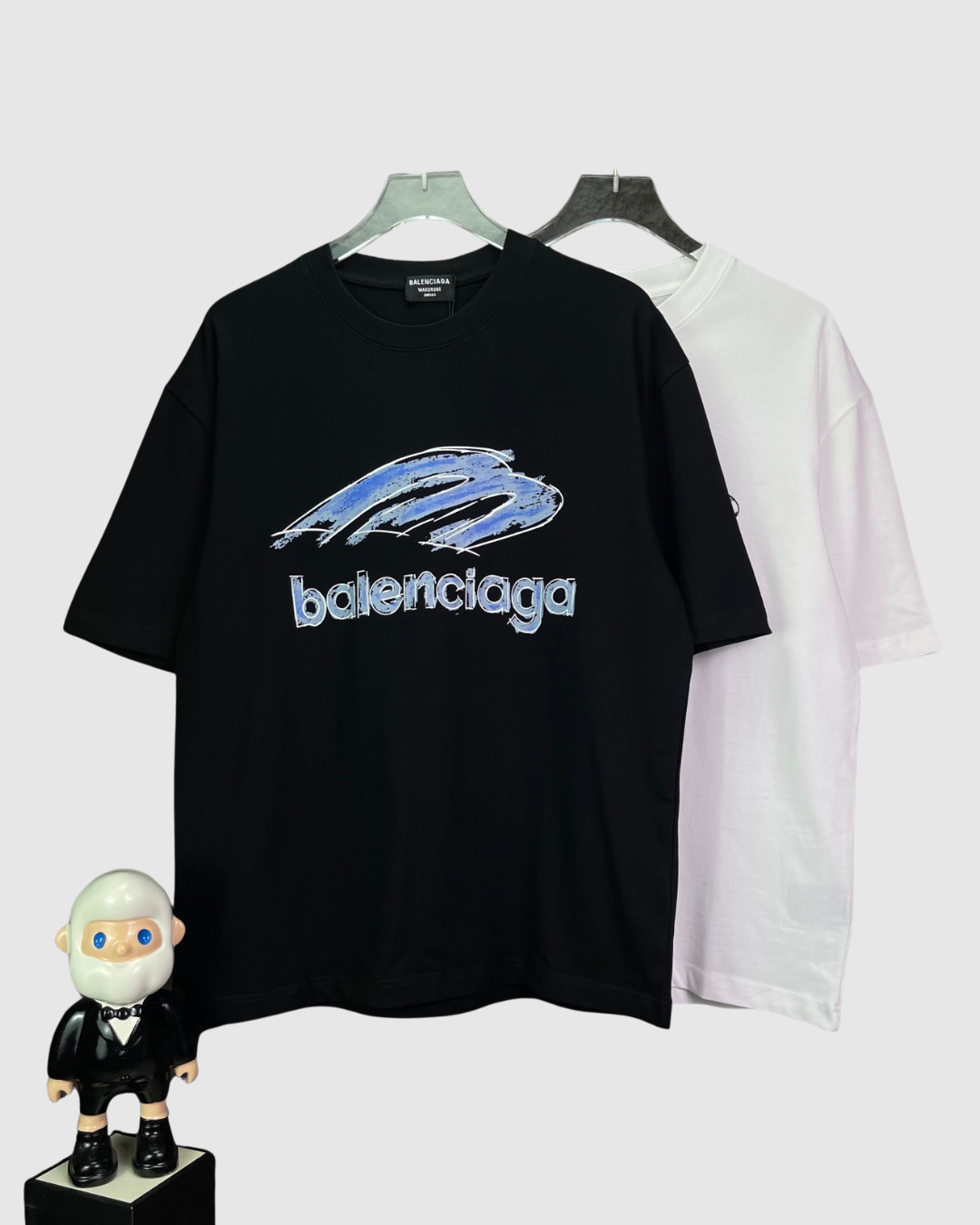 Balenciaga 3B Taped Logo T-shirt - image 2
