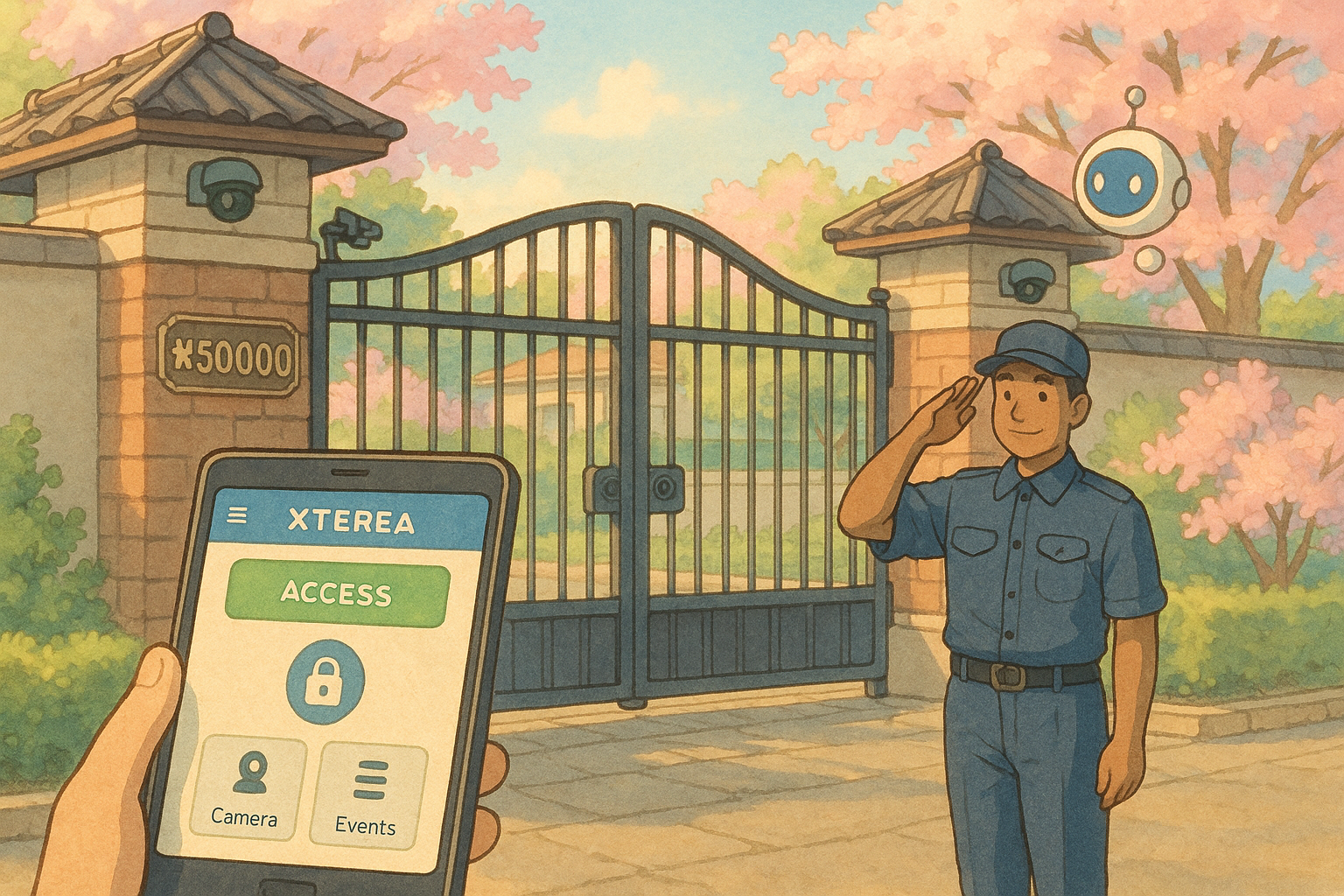 Xterea security guard
