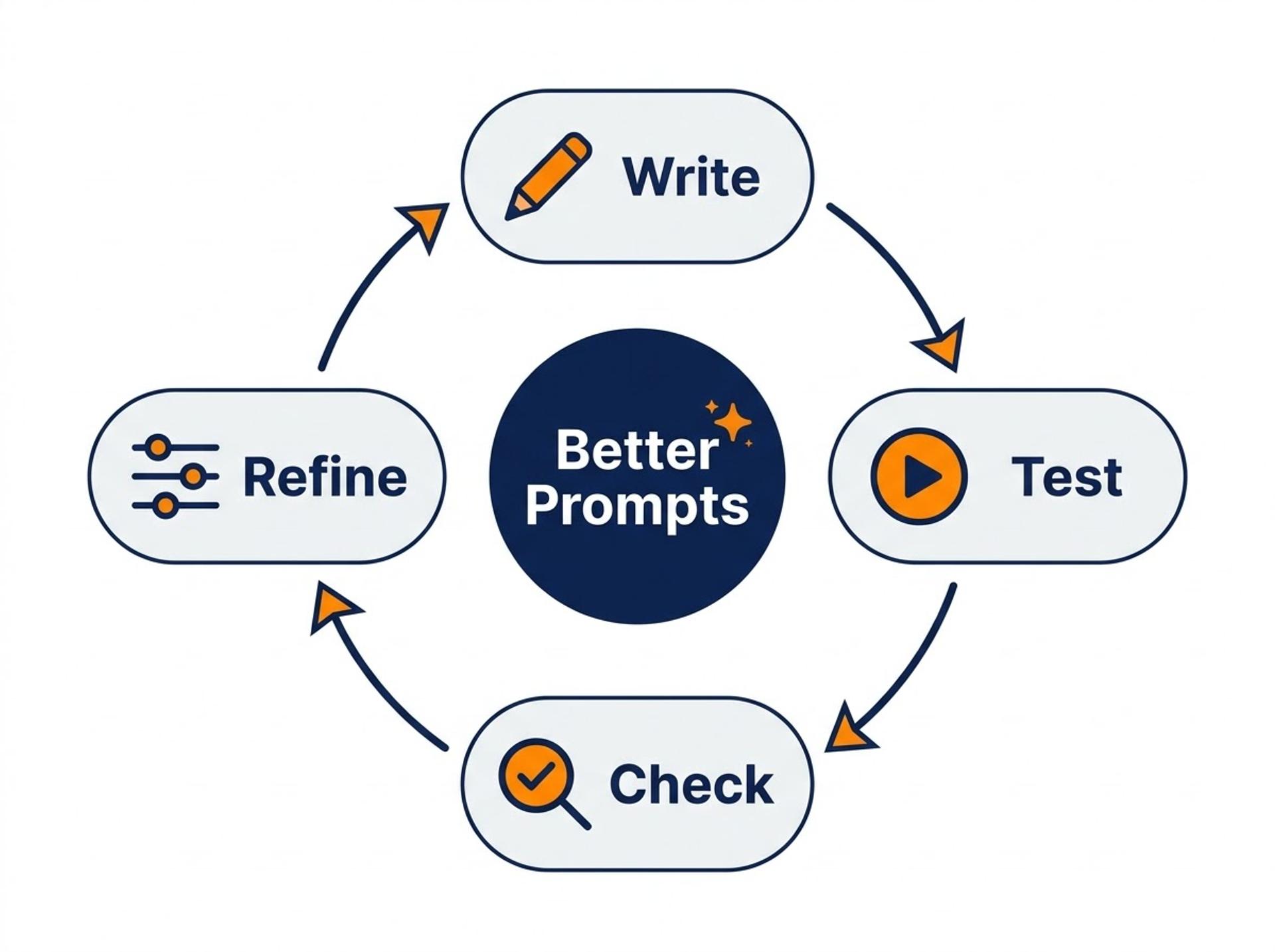Prompt improvement loop for prompt engineering for beginners