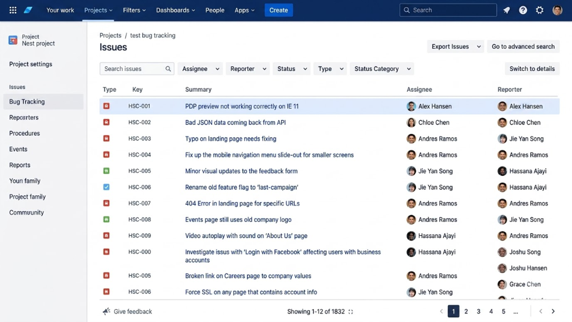Tracking Defects within the Jira Ecosystem. Source: Atlassian