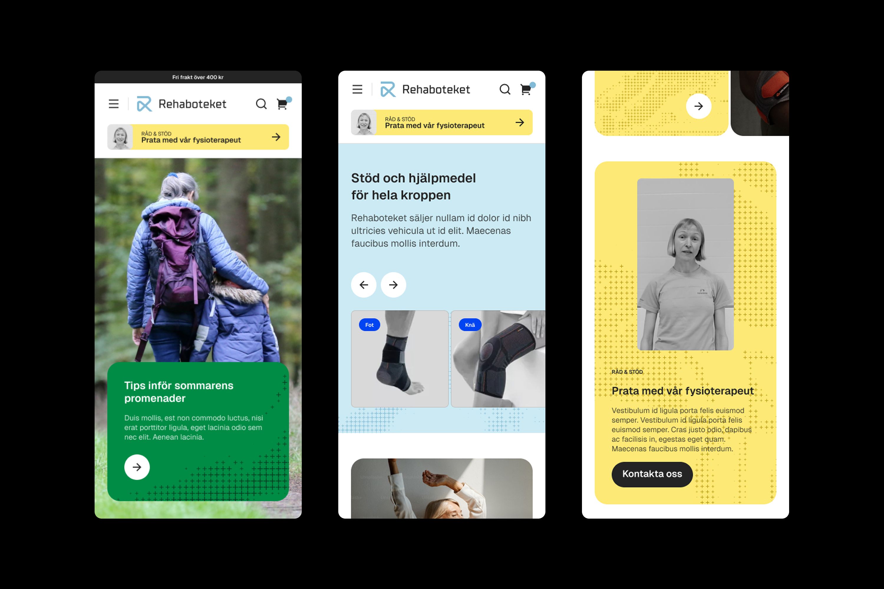 Rehaboteket replatform to Shopify Plus