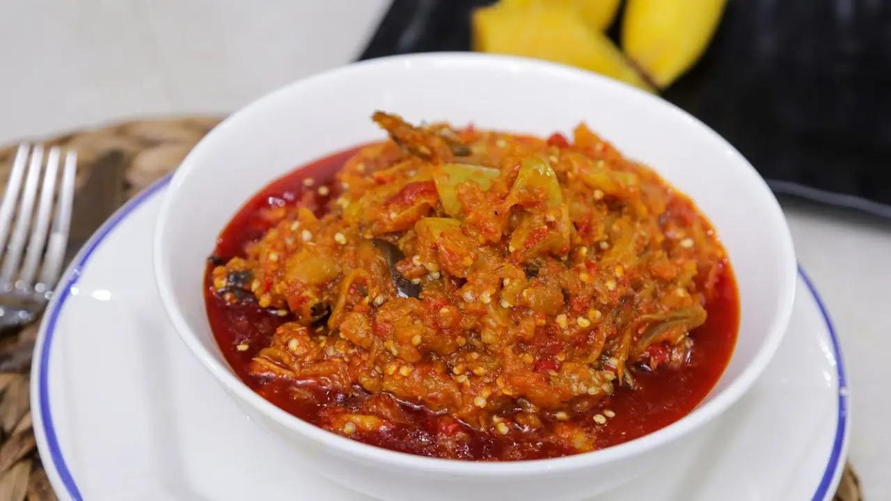 Garlic Garden Eggs Stew