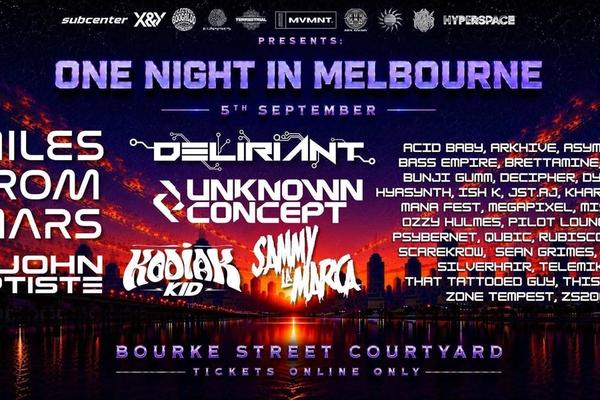 ONE NIGHT IN MELBOURNE