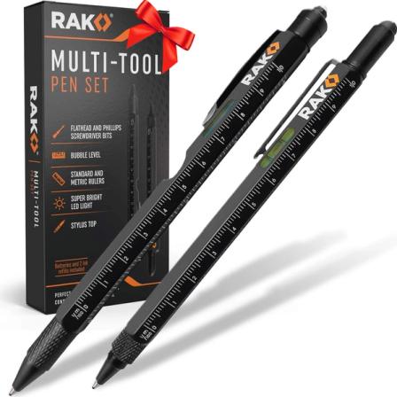 Product Image of 2-in-1 Multi-Tool Pen Set (2 Pack) 