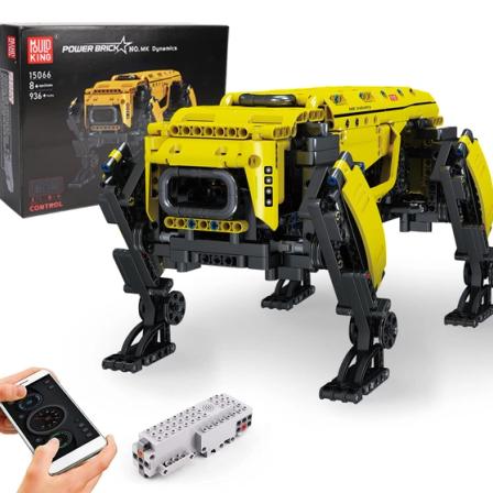Product Image of Mould King 15066 Robot Dog 936PCS, APP RC Programmable STEM Toy
