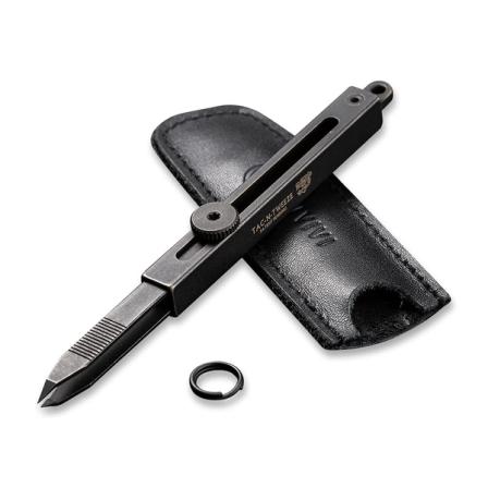 Product Image of Retractable Precision Tweezers for Splinters with Leather Sheath EDC 