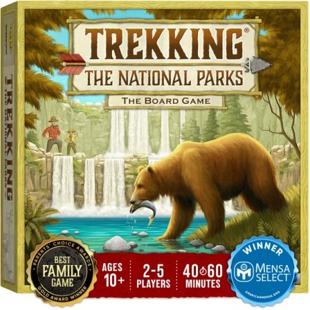 Product Image of Underdog Games Trekking The National Parks - Family Board Game