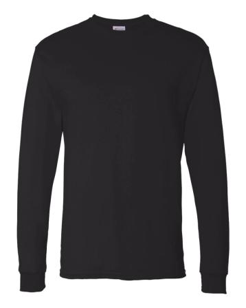Product Image of Hanes Men's Essentials Long Sleeve T-Shirt Pack