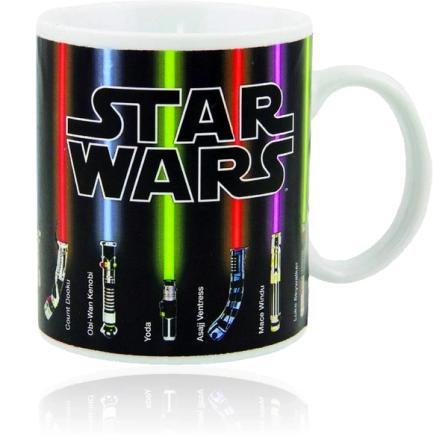 Product Image of Star Wars Mug - Lightsabers Appear With Heat (12 oz)