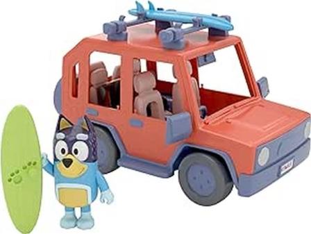Product Image of Bluey - 4WD Family Vehicle with 1 Figure and 2 Surfboards