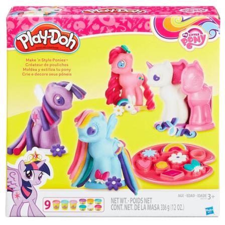 Product Image of Play-Doh - My Little Pony - Make 'n Style Ponies