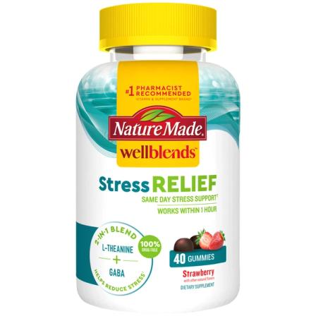 Product Image of Nature Made Wellblends Stress Relief Gummies