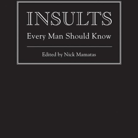 Product Image of Insults Every Man Should Know (Stuff You Should Know)