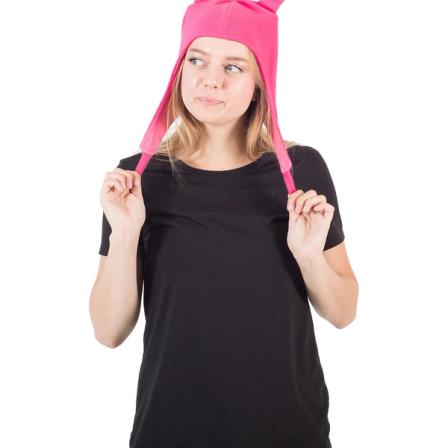 Product Image of Ripple Junction Bob's Burgers Louise Bunny Ears Hat Adult Cosplay Beanie