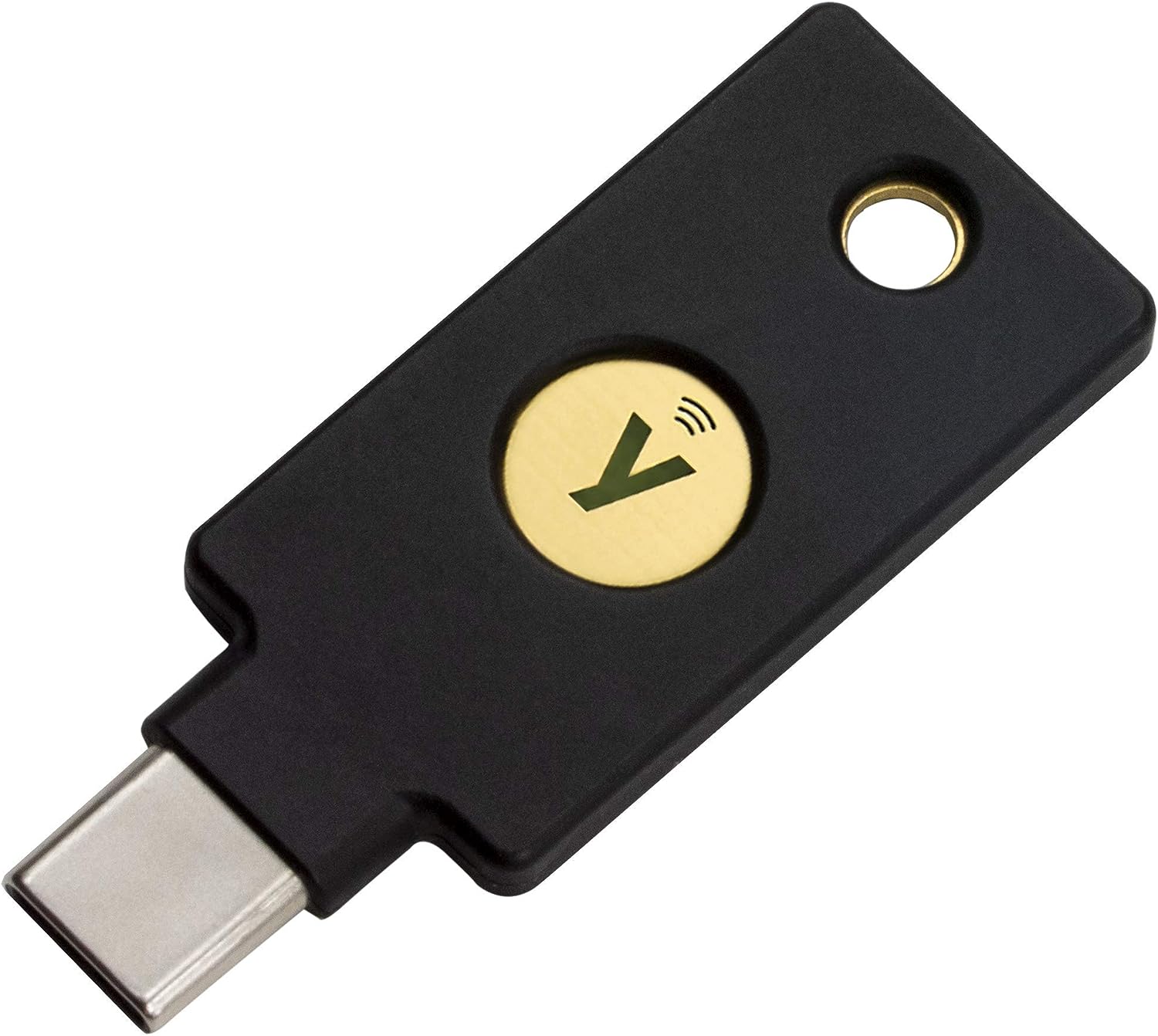 Yubico YubiKey 5C NFC, USB-C/NFC 2FA Security Key,