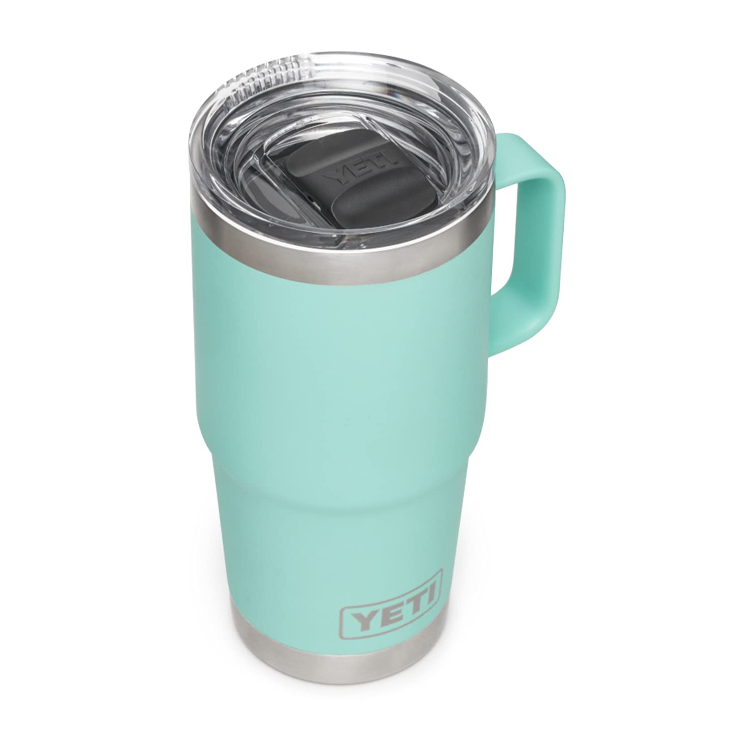 YETI Rambler 20 oz Travel Mug, Vacuum Insulated wi