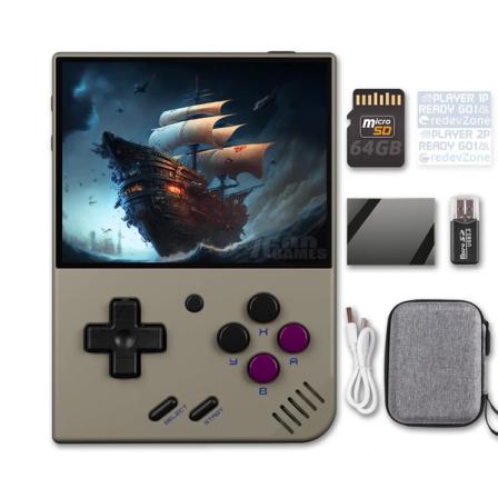 Product Image of Mini Handheld Retro Game Console with Case