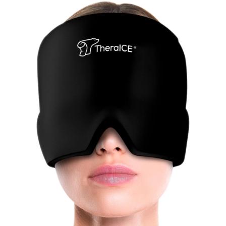 Product Image of TheraICE Migraine Relief Cap, Hot & Cold Therapy Hat, Gel Ice Pack