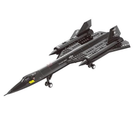 Product Image of SEMKY Military SR-71 Aircraft Building Block Set (183 Pieces)