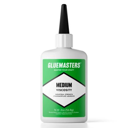 Product Image of GLUE MASTERS Professional Grade CA Super Glue, 56g, 2OZ Medium Viscosity