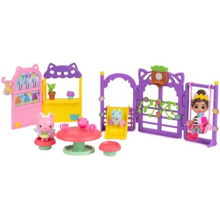 Product Image of Gabby’s Dollhouse - Kitty Fairy Garden Party - 18-Piece Playset