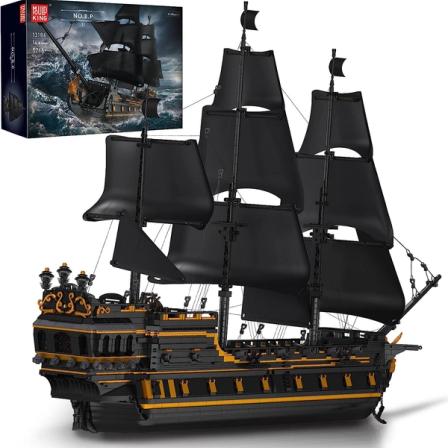 Product Image of Mould King 13186 Pirates Ship Model Building Blocks Kits