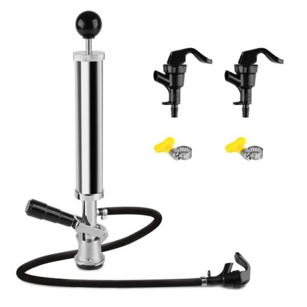 Product Image of DOUBUY Keg Party Pump - D System Beer Keg Tap for US Sankey - 8"