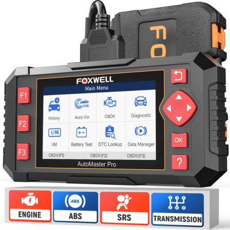 Product Image of FOXWELL NT604 Elite OBD2 Scanner, ABS SRS Engine Code Reader