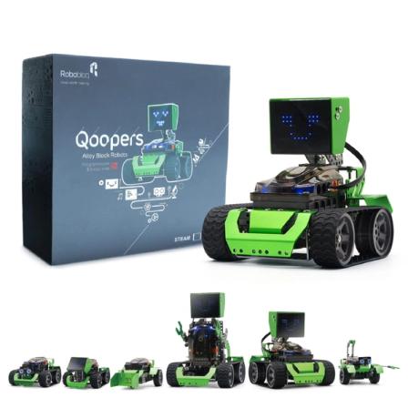 Product Image of Robobloq Qoopers 6 in 1 Robot Kit for Scratch Arduino Python
