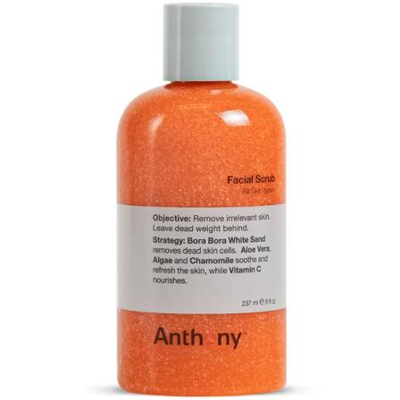 Product Image of Anthony Facial Scrub, Men's Exfoliating Wash, 8 Fl Oz Pack of 1