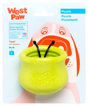Product Image of West Paw Zogoflex Toppl Interactive Treat Dispensing Dog Toy, USA Made