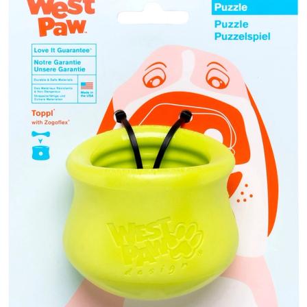 Product Image of West Paw Zogoflex Toppl Interactive Treat Dispensing Dog Toy, USA Made