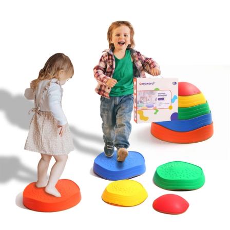 Product Image of Stepping Stones for Kids - 5pcs Non-Slip Plastic