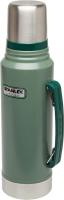Stanley Classic Vacuum Insulated Bottle, 18/8 Stainless Steel Thermos