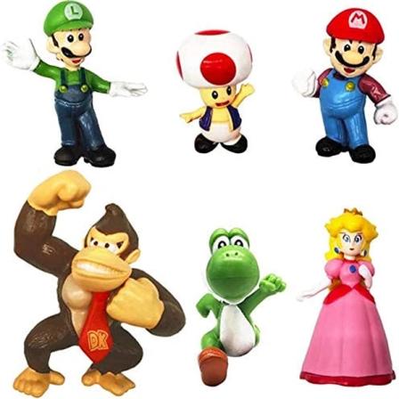 Product Image of Super Mario Action Figures Pack