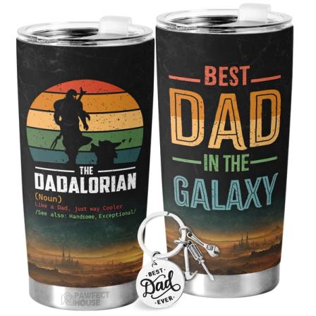 Product Image of The Dadalorian 20oz Stainless Steel Tumbler