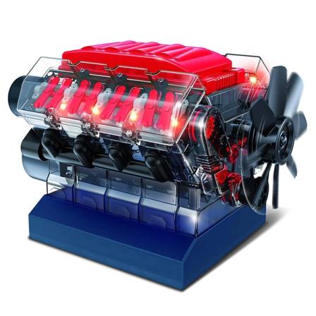 Product Image of Playz V8 Combustion Engine Model Kit That Runs