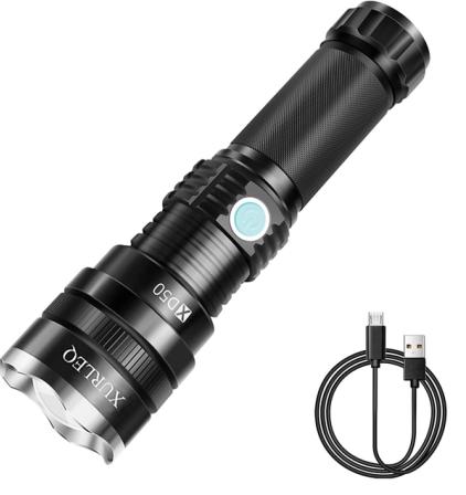 Product Image of XURLEQ 710000 Lumen LED Tactical Handheld Flashlight for Outdoor Activities