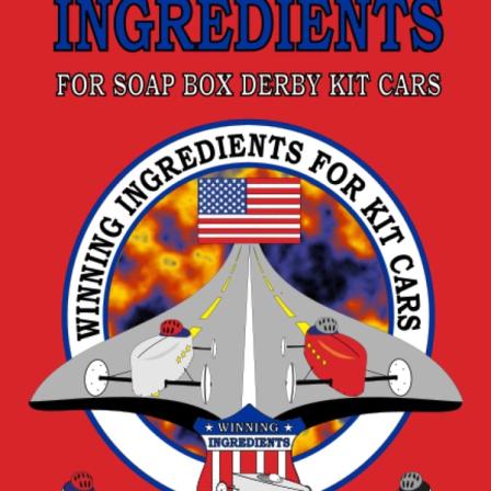 Product Image of Winning Ingredients for Soap Box Derby Kit Cars