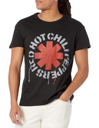 Product Image of Red Hot Chili Peppers Distressed Men's T-Shirt