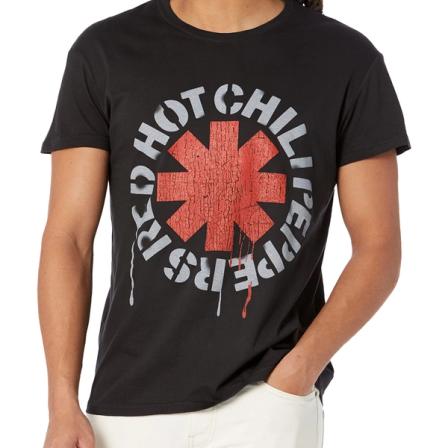 Product Image of Red Hot Chili Peppers Distressed Men's T-Shirt