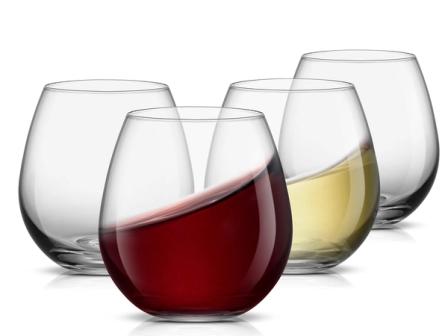 Product Image of JoyJolt Spirits Stemless Wine Glasses