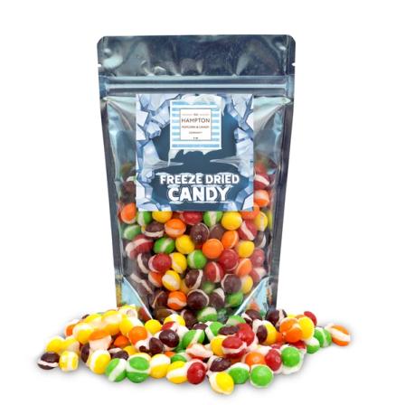 Product Image of 6 oz Freeze Dried Skittles, Unique Crunchy Candy