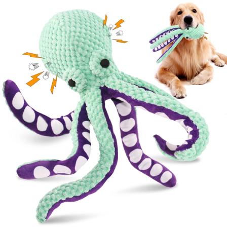 Product Image of Durable Squeaky Plush Dog Toys for Large, Medium, Small Dogs